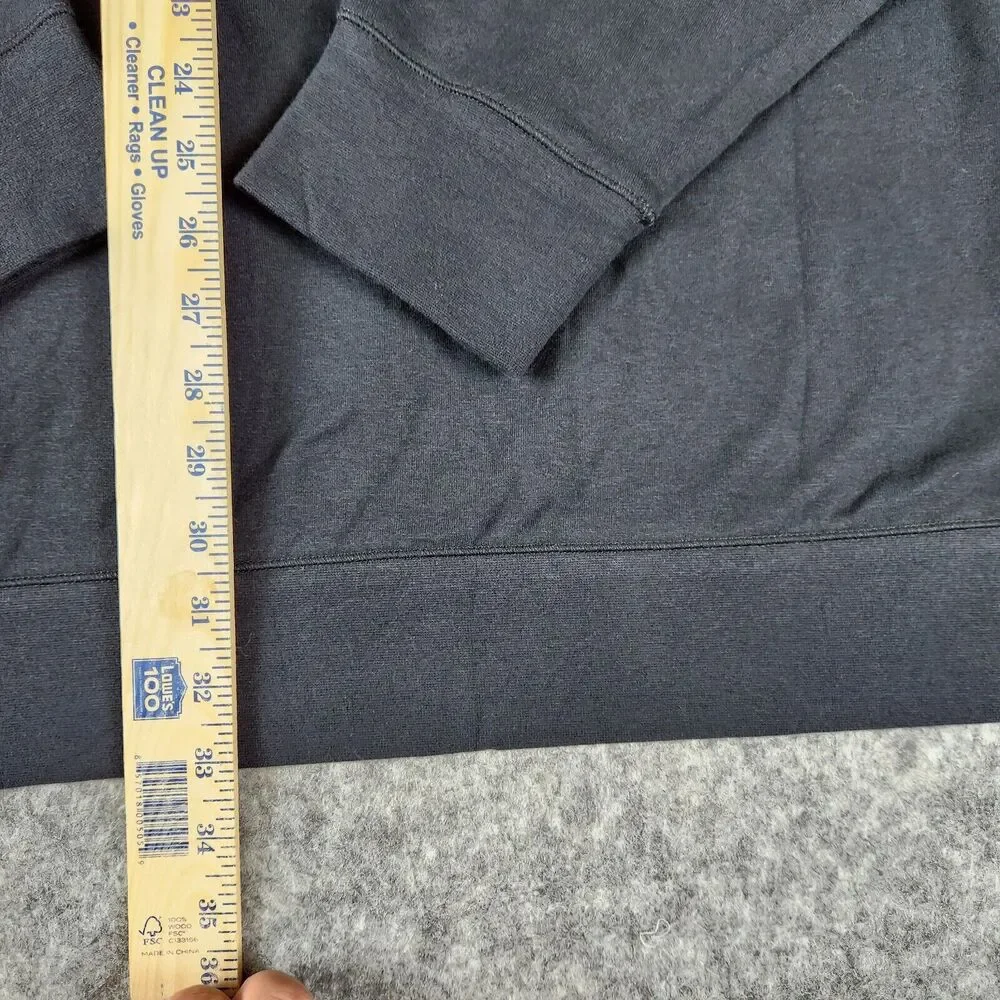 Polo Ralph Lauren Sweater Men 2XLT Black Luxury Jersey Quarter Zip Pullover Big - Picture 10 of 11